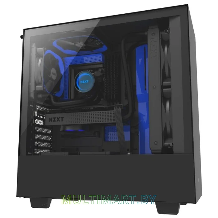 Корпус NZXT H500 Black/Blue